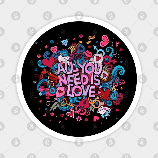 valentine day Magnet by baha2010